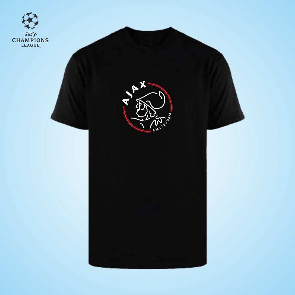 Kaos Distro Fans Ajax Amsterdam, Tshirt Oblong katun Ajax