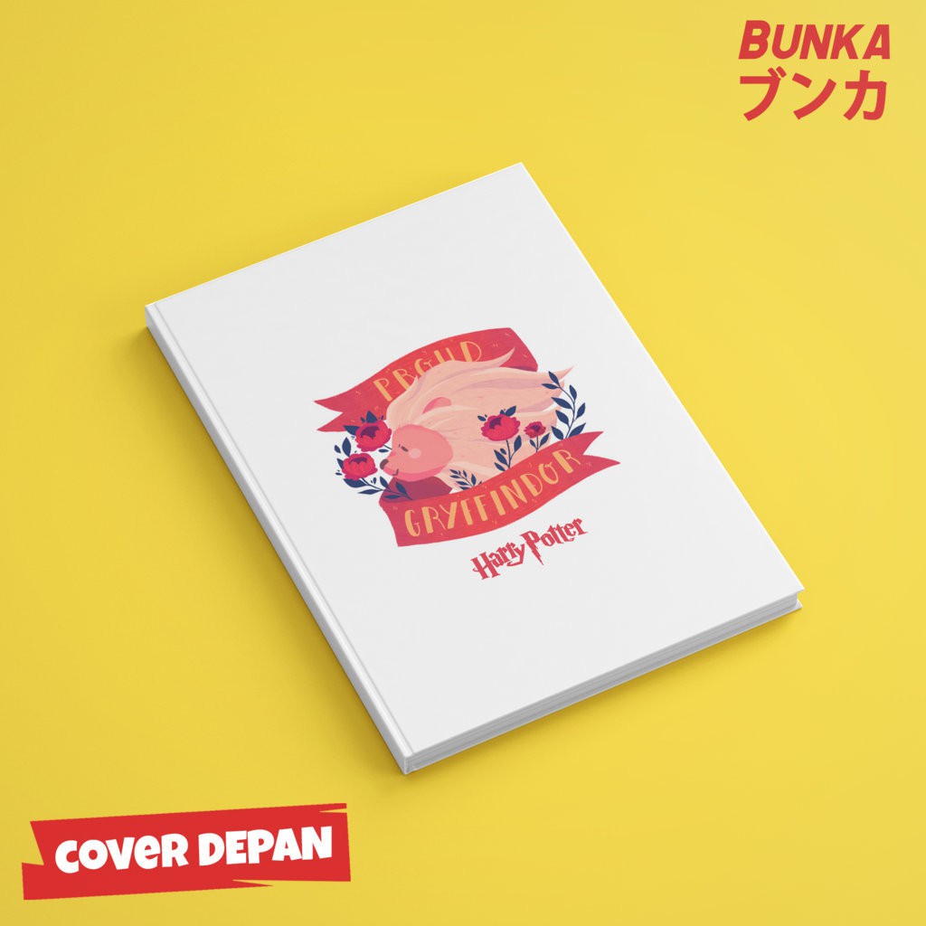 

Notebook Hardcover Harry Potter Gryffindor Proud Ukuran A5 Buku Tulis Catatan Note Agenda Planner Jurnal Gift Couple
