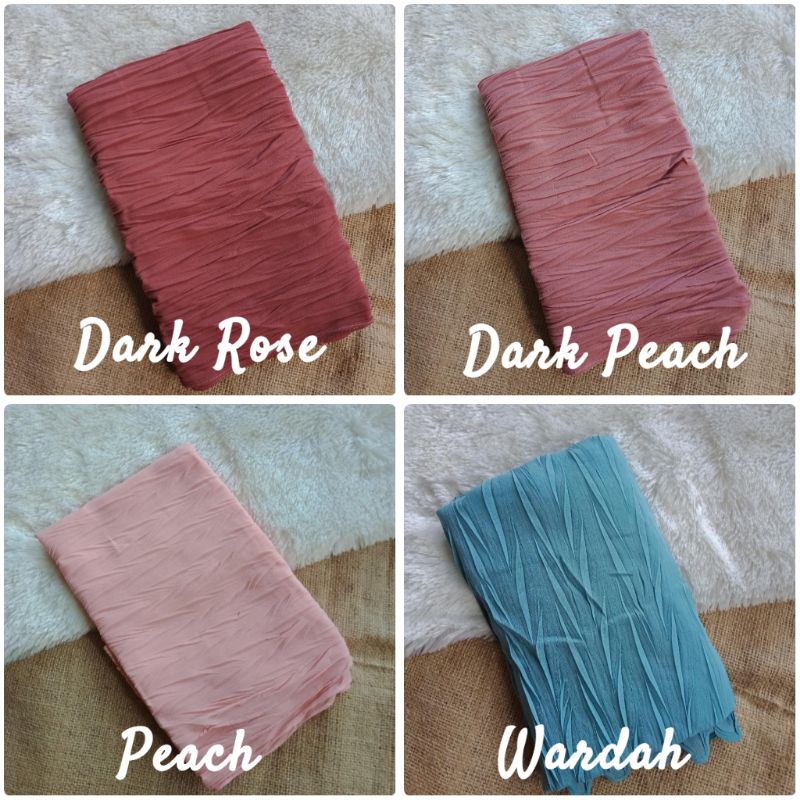 PASHMINA PLISKET FULL PADI
