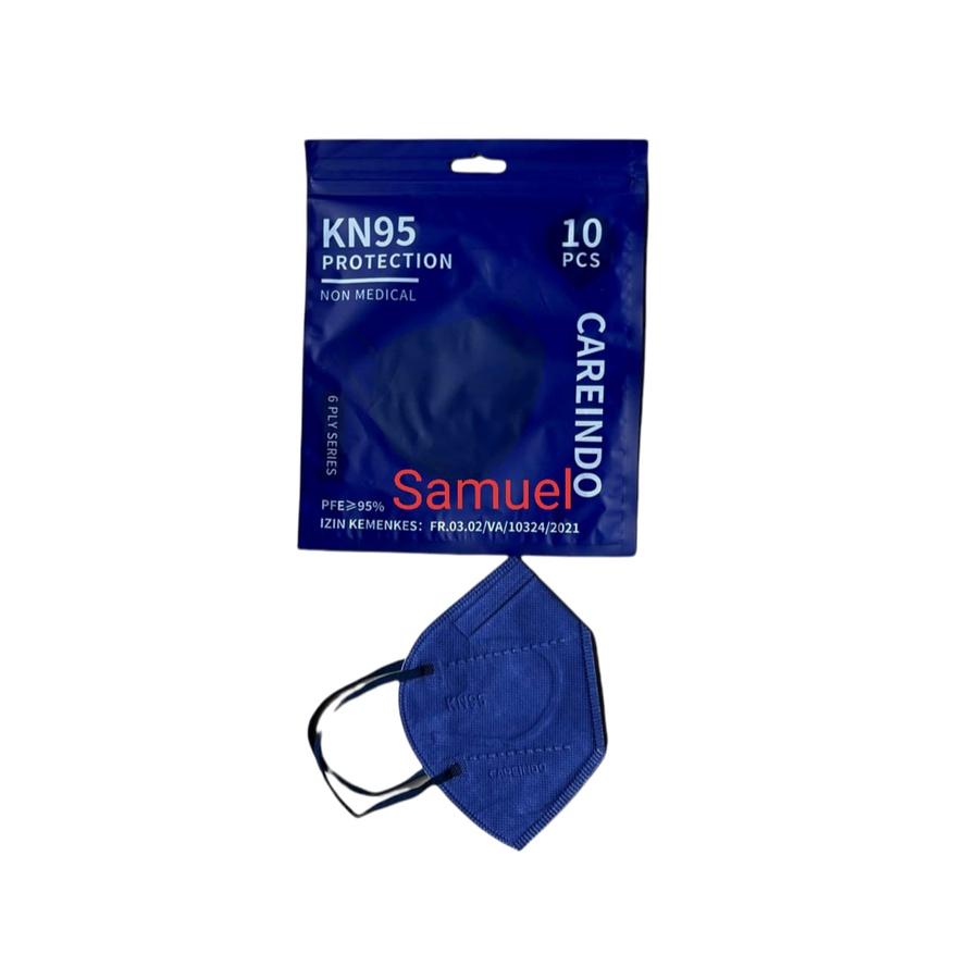 Izin Kemenkes Masker Kn95 Careindo 5ply 1pak isi 10pcs /kn95 careindo