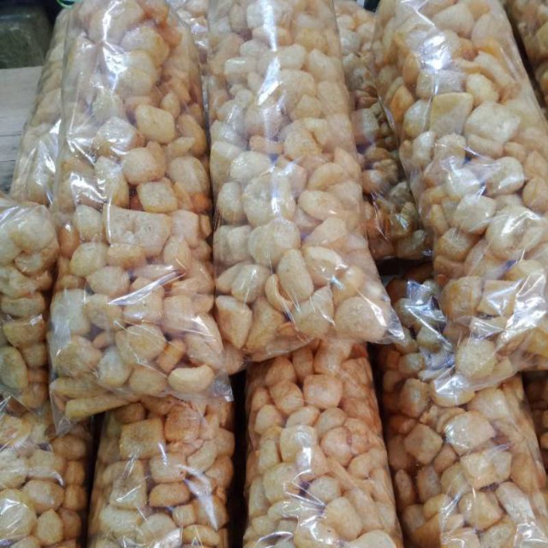 

[250gr] Krecek Kotak Rambak Sayur / Rambak Sayur Kotak / Kerupuk Sayur