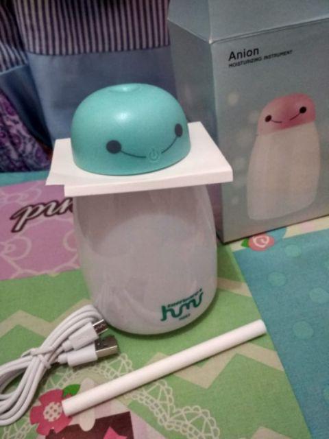 Baymax Mini Led Rgb Humidifier Usb 400ml - Small D - Blue Omhz8vbl