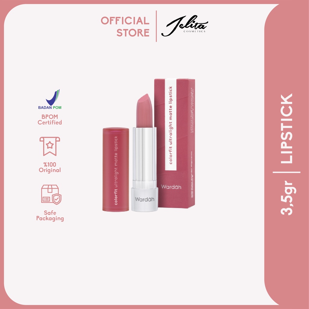 Wardah Colorfit Ultralight Matte Lipstick