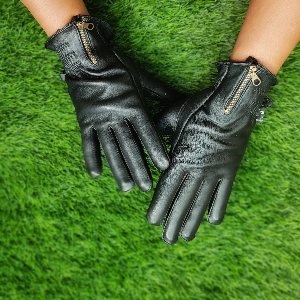 Sarung Tangan Motor Kulit Autoblack Full Leather Gloves