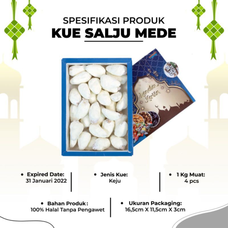 

Kue Lebaran / Kue Hari Raya / Kue Kering 8 Varian Rasa