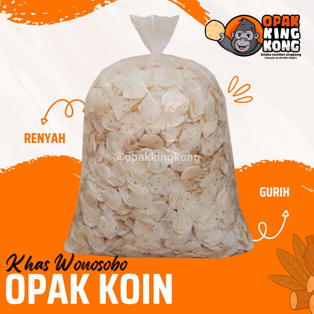 

Opak singkong koin mentah cemilan khas wonosobo 5kg