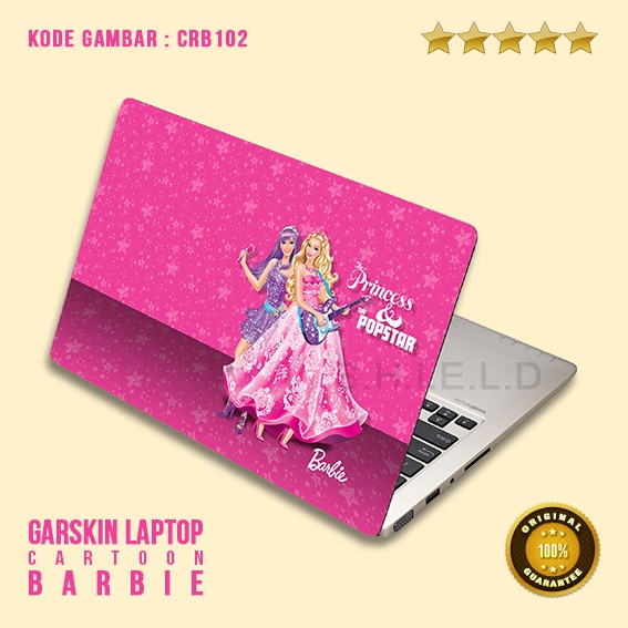 Garskin / Skin / Cover / Stiker Laptop - Cr Barbie 2