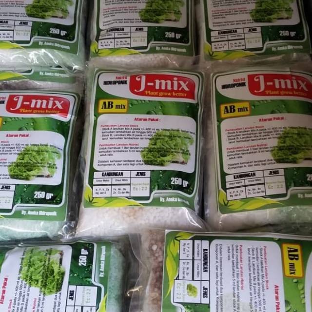AB Mix Hidroponik Sayur Daun 0.5 Liter