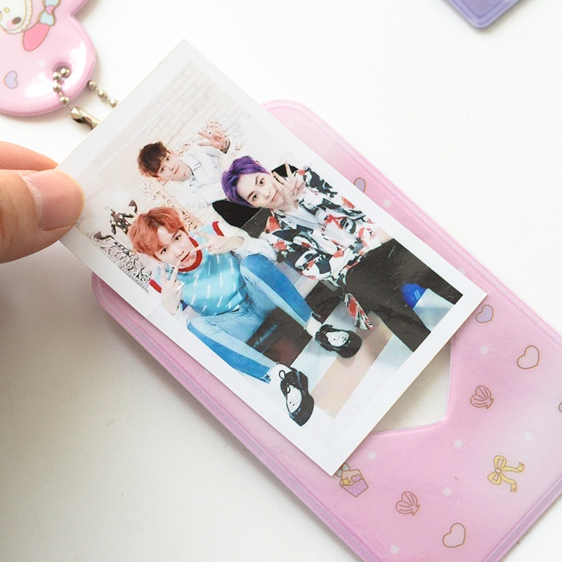 Sanrio Holder Kartu Idol / Foto Motif Kartun My Melody