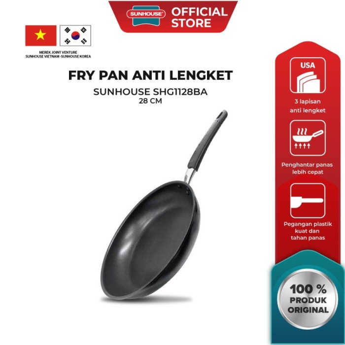SHG1128BA SUNHOUSE FRY PAN28CM