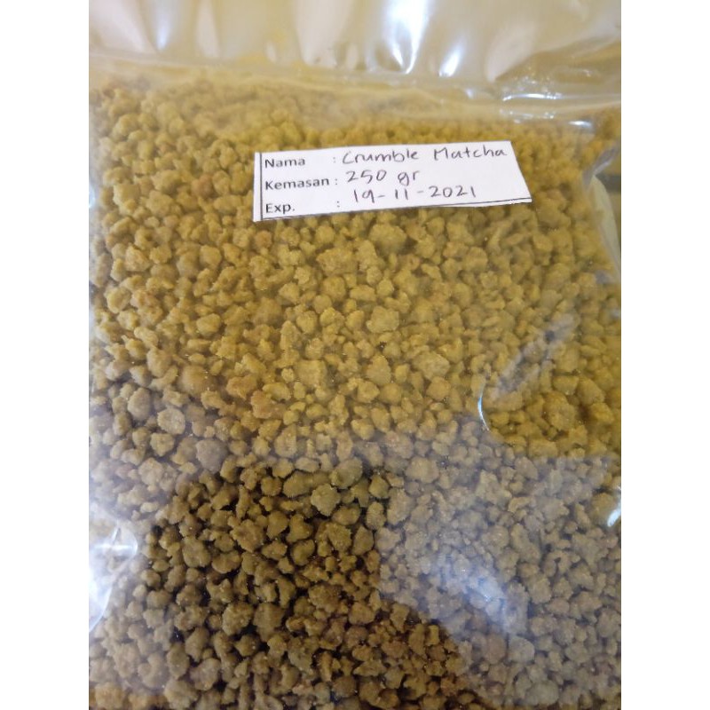 

La Kreiva Crumble Matcha , Crumble Black, Caramel Crumble & Crumble Red Velvet - Repack 250gr