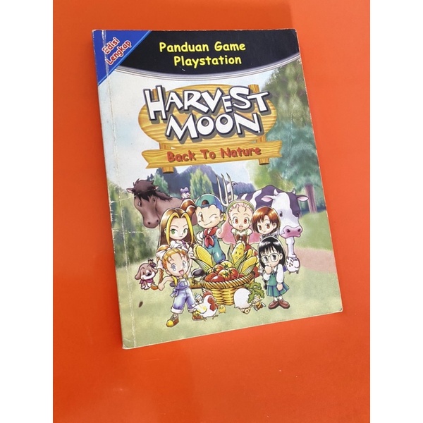 BUKU HARVEST MOON BACK TO NATURE - BUKU GAME PLAYSTATION
