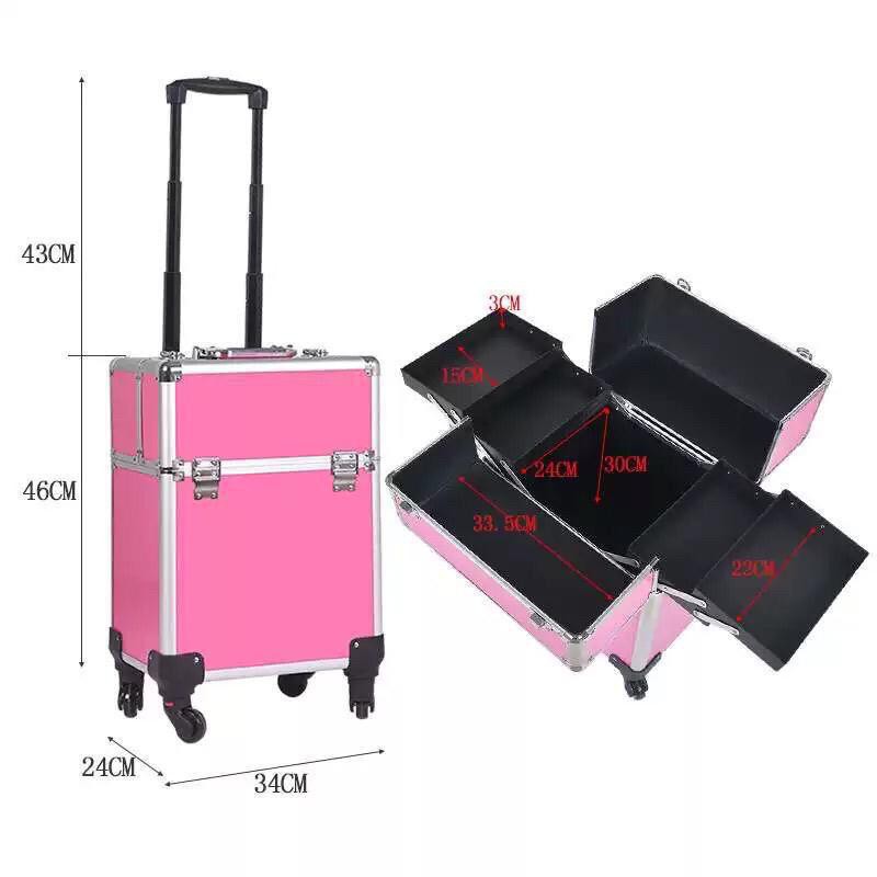 MakeUp /Beautycase /Box MakeUp /Box Kosmetik /kosmetik Box /Import Kosmetik Trolly  MB-K0135