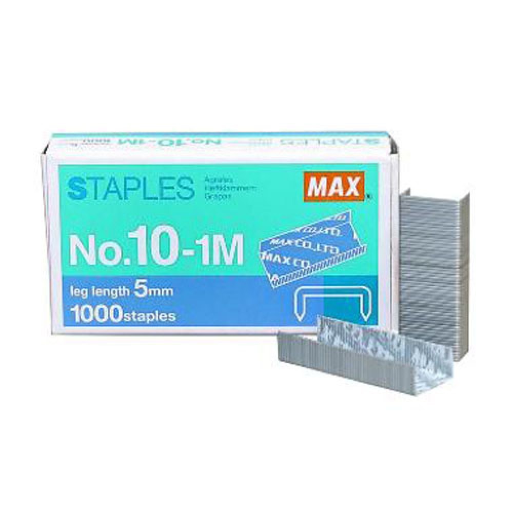 

MAX STAPLES 10-1M utk isi stapler menjilid kertas skripsi kliping jilid karya tulis karya ilmiah proposal