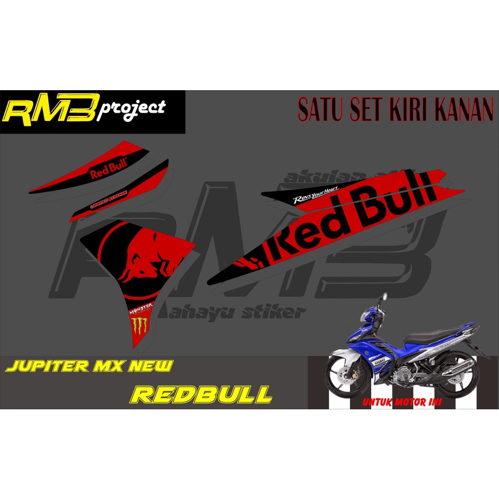 striping Jupiter MX New Redbull