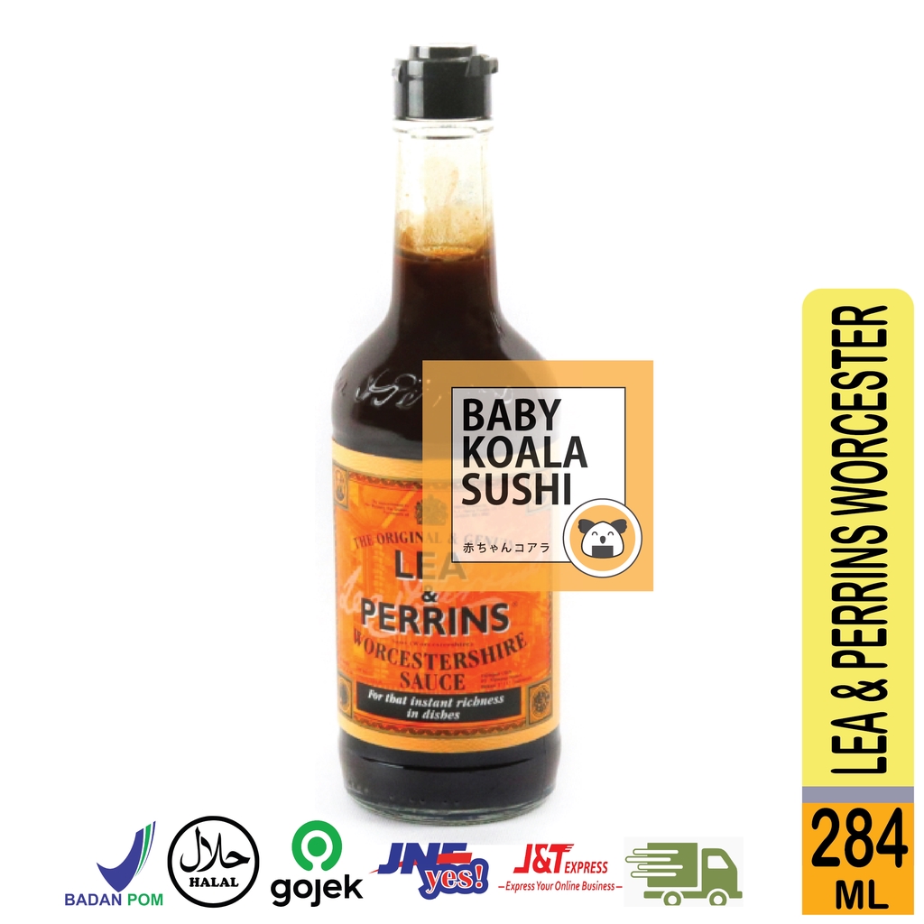 LP Wortchester Sauce Kecap Inggris 284 ml │ Lea &amp; Perrins Import Wortchestershire