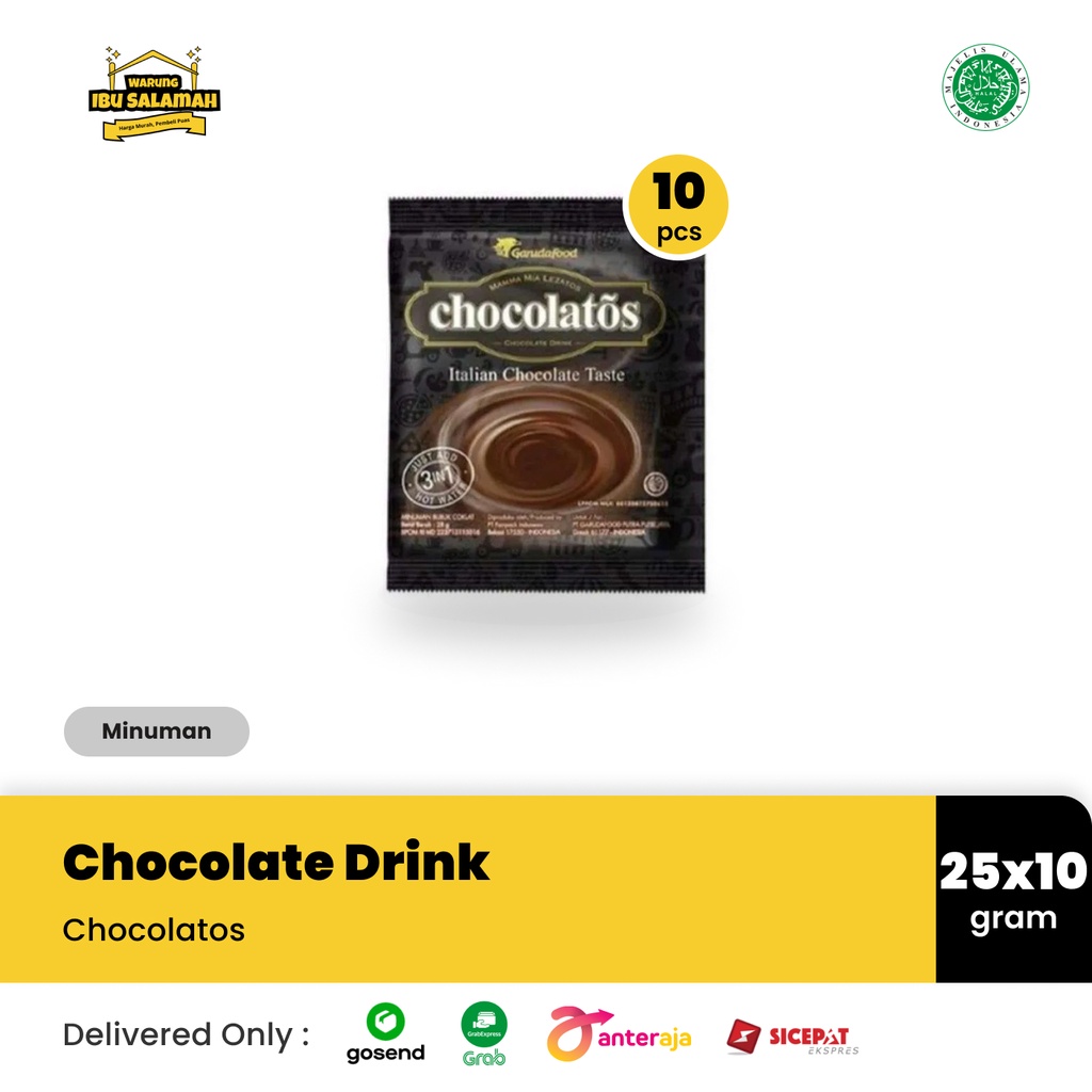 

Minuman Coklat Chocolatos Sachet - [SERENCENG]