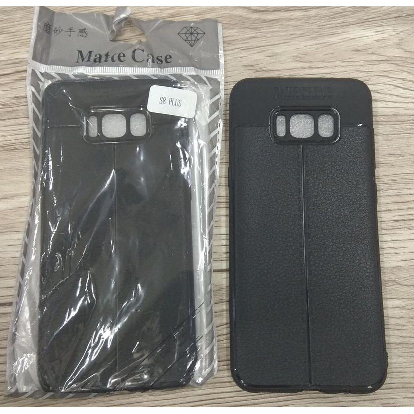 Autofocus Case SAMSUNG S8 PLUS / S8+ Softcase Leather Case Kulit Auto Fokus Motif Kulit