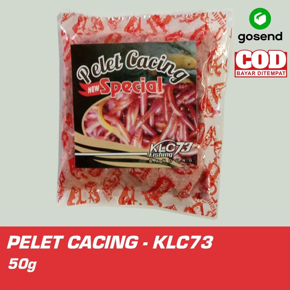 UMPAN PANCING KLC73 PELET CACING UMPAN IKAN MAS PELET CACING KLC73