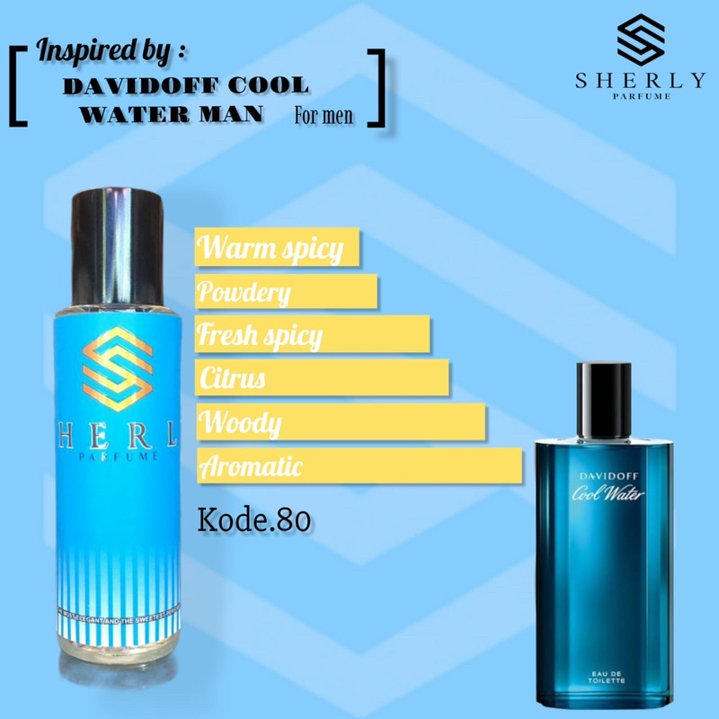 Parfum DAVIDOFF COOL WATER MAN BU SHERLY PARFUM