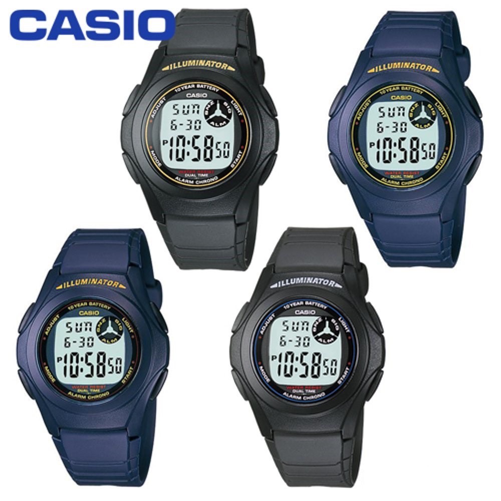 JAM TANGAN CASIO PRIA ORIGINAL F200W,1 ADF,2ADF,2BDF,9ADF GARANSI RESMI 1 TAHUN CASIO ORIGINAL