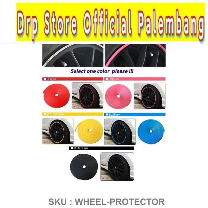 Wheels Protector - Wheel Protector Pelindung Velg Protector Karet Rim