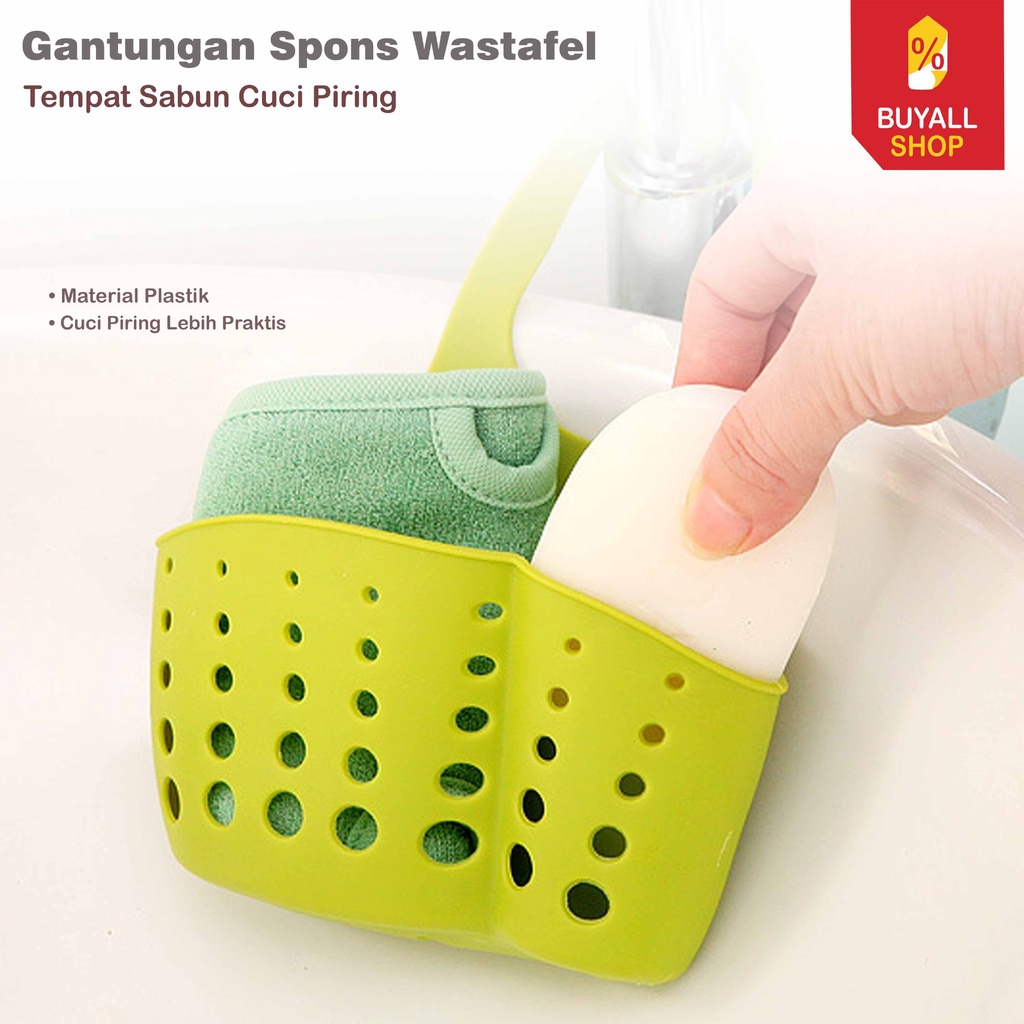 Gantungan Wastafel Tempat Sabun Cuci Piring