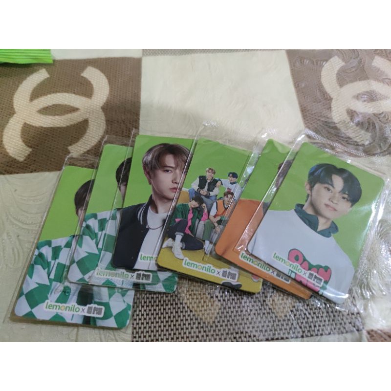 pc photocard lemonilo x nct dream mark chenle jaemin jisung jeno renjun grup ot7