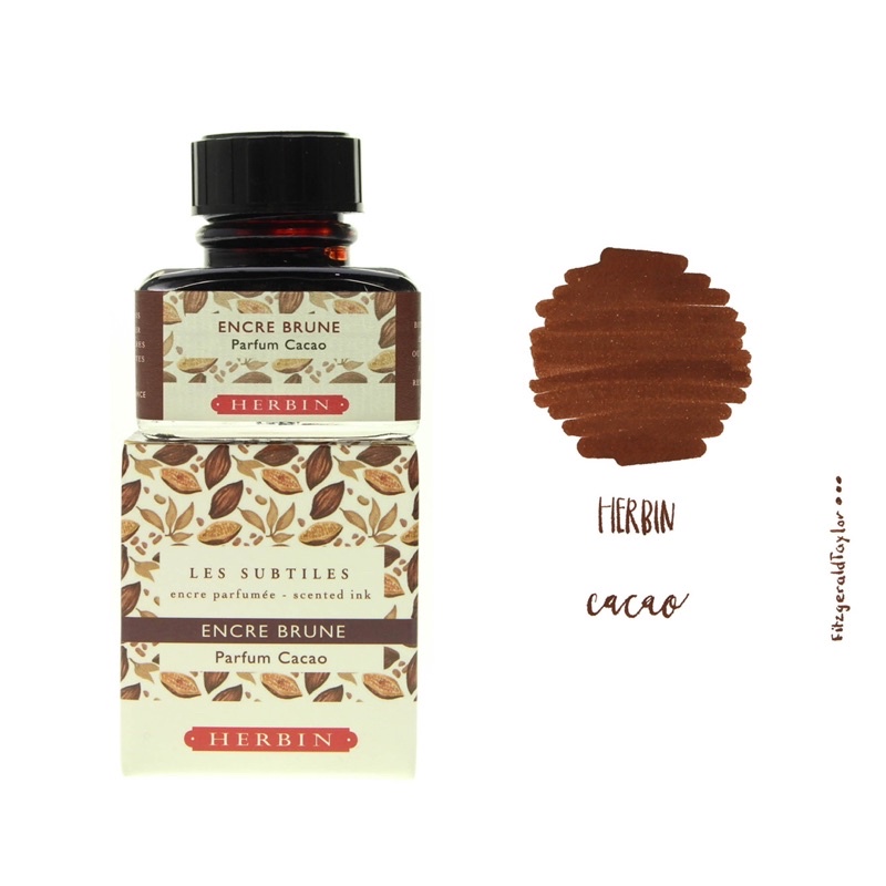 

J. Herbin Natural Scented Fountain Ink cocoa