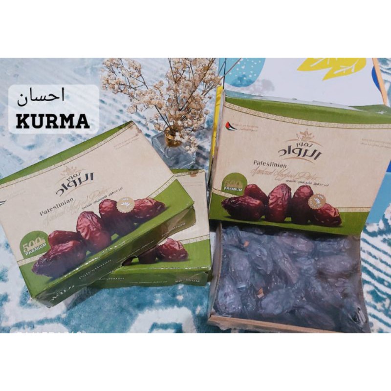 

Kurma Medjool Premium Palestine Al Rwad 500 gr