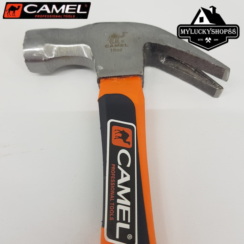 Camel Palu Kambing Gerigi Magnet 0.5 kg 16oz Claw hammer 0.5kg 16 oz