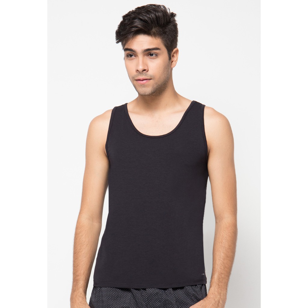 Jockey Tank Top Undershirt M-Tuhheb516O018 Black