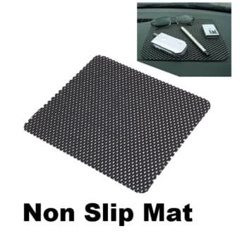 LNJ cuci gudang Anti Slip Antislip Dashmat Tatakan Dashboard Mobil 22x19 Cm