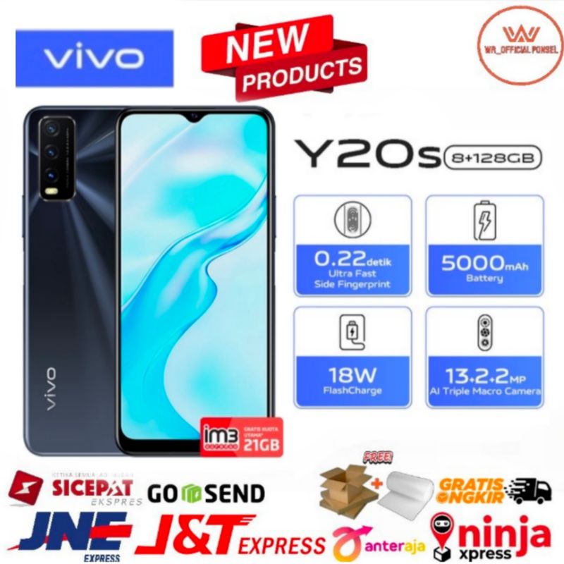 Vivo Y20s Ram 8/128GB [Snapdragon] Garansi Resmi Vivo Indonesia