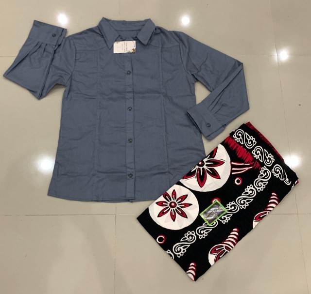 Maura Couple - Sania Ruflle Batik Couple Ori Ndoro Jowi Garansi Termurah Shopee - Modern Batik Solo