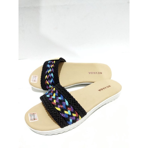 SANDAL WANITA NEVADA SLOP TERLARIS/TERBARU