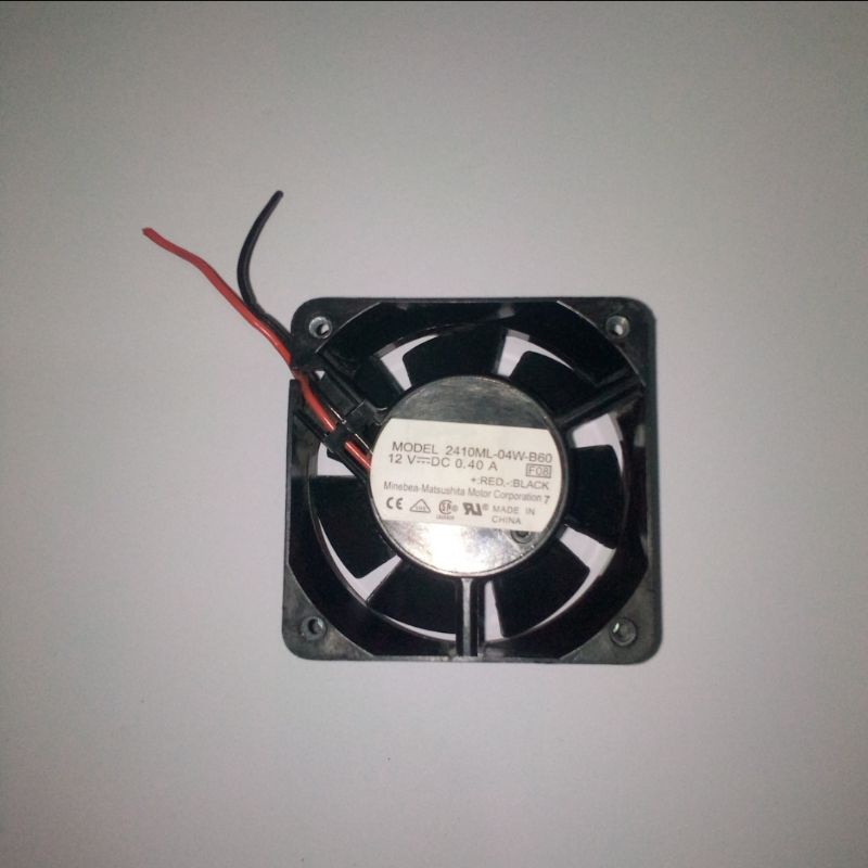 KIPAS FAN 6CM ORIGINAL NMB NMB 2410ML-04W-B60 12V 0.4A GARANSI