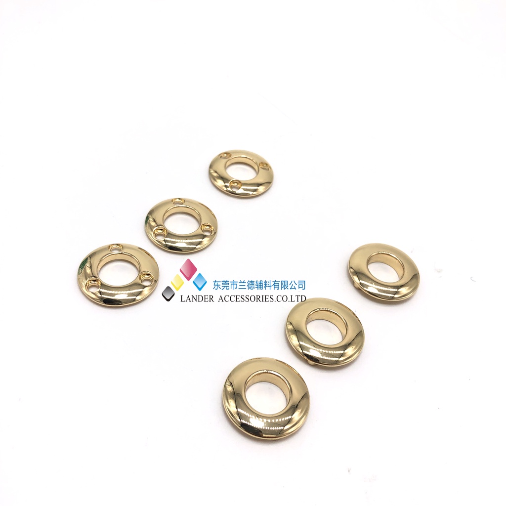 Lander Mata Ayam / Eyelet / 10,5mm / Shiny Gold / FX1372 / 2pcs