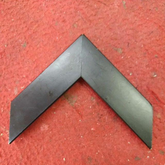 Cermin dinding minimalis gantung-Hitam