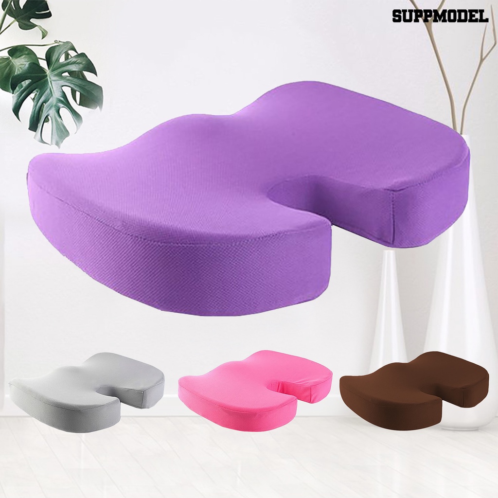 Suppmodel Bantal Duduk Memory Foam Gel Desain Ergonomis Nyaman Untuk Mobil