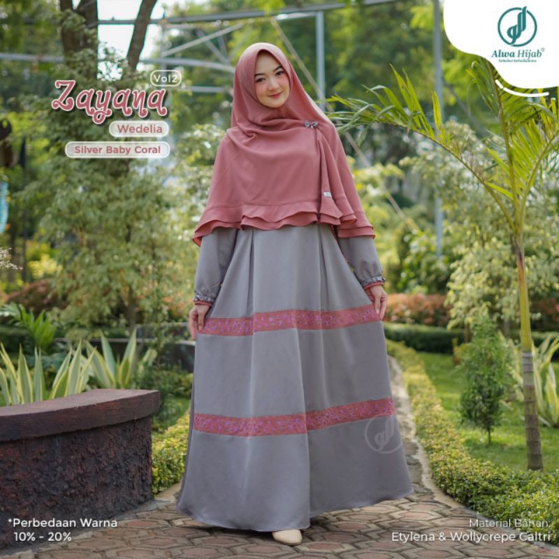ZAYANA GAMIS SET VOL 2 More elegant and beautiful with Zayana Gamis Set Vol 2 by @alwahijab