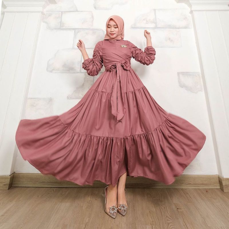 Jelita dress MK ori Best Seller Ready Stok || FADLINASALSA