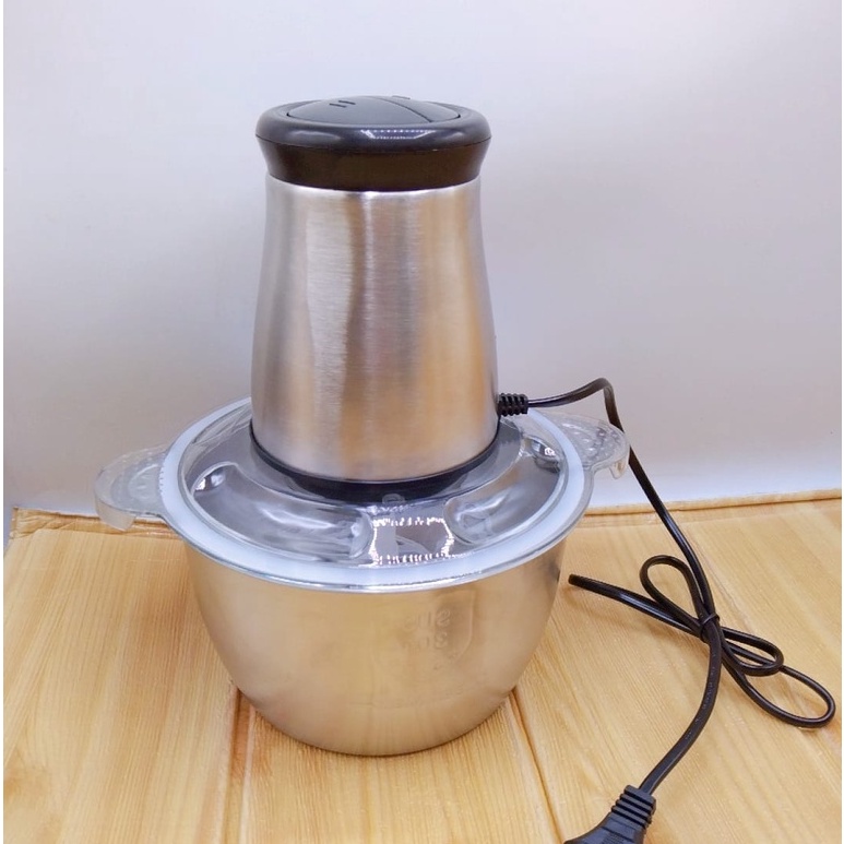 Blender Daging Stainless Steel Chooper SX 685 Penggiling Daging Meat Grinder Coper 2L