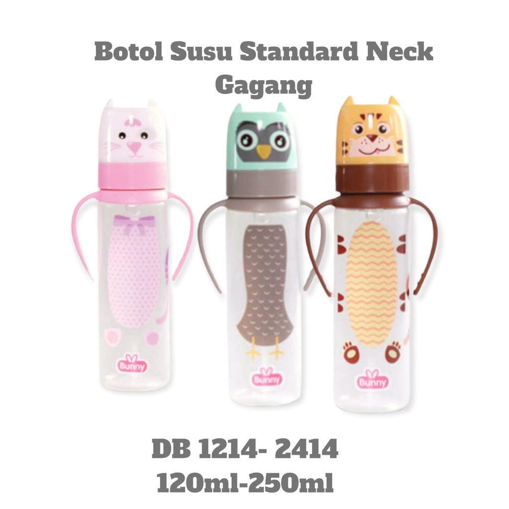 GloryBaby-LustyBunny Botol Susu Neck Gagang