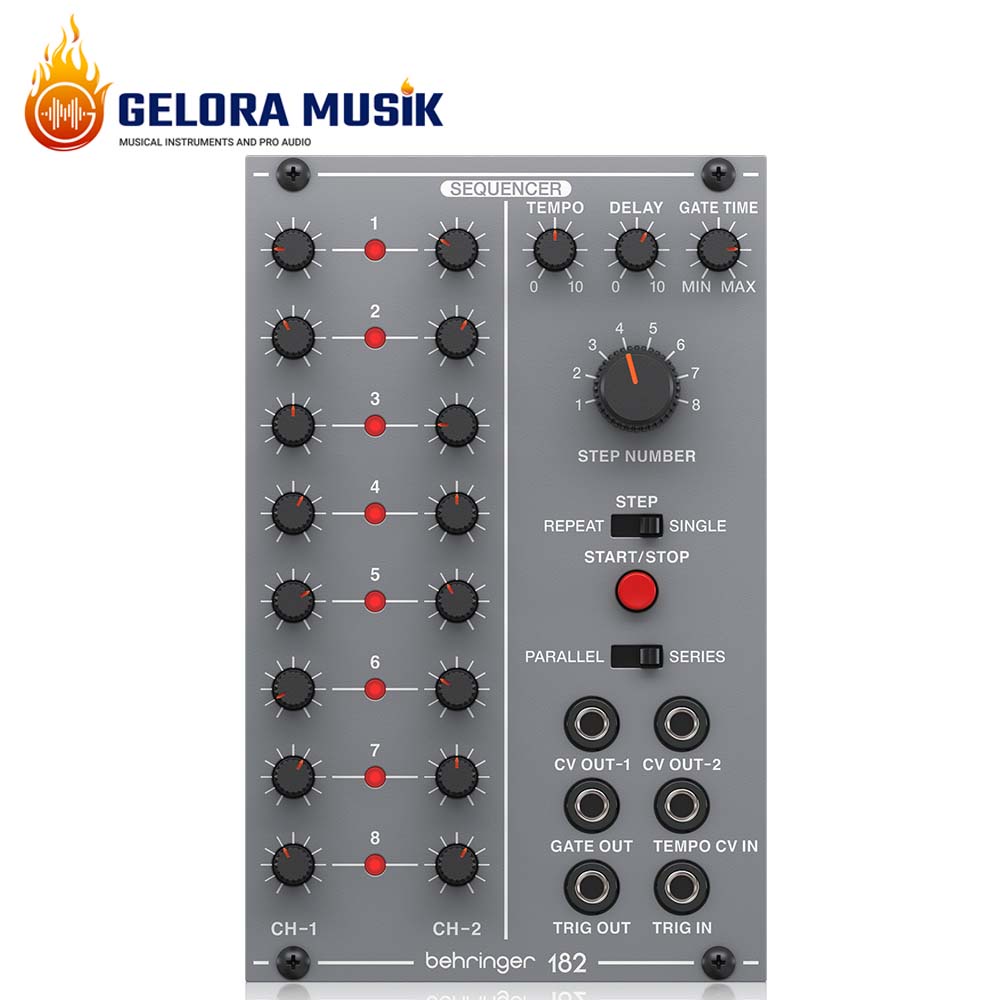 Behringer 182 SEQUENCER Legendary Analog Sequencer Module for Eurorack