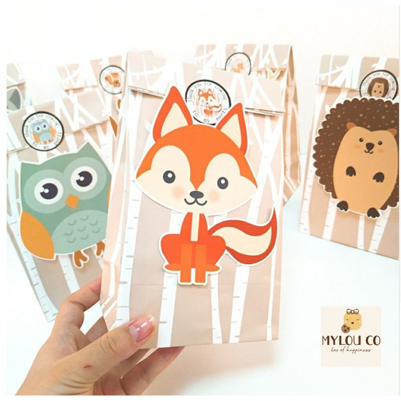 Paper Bag for bread or cake / Kantong kertas / Paper food Bag