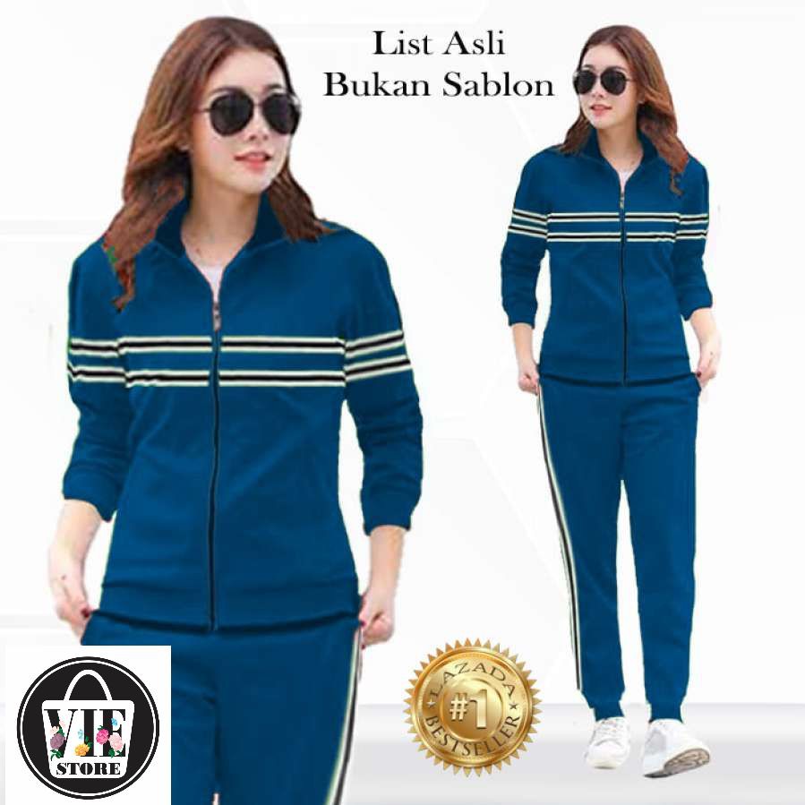 Setelan Olahraga Wanita NEW SENORITA/Setelan Senam Wanita/Setelan Sepeda Wanita/Training Senam Wanit