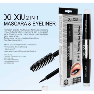 ✨SHASYA✨ XI XIU DIVINE 2 IN 1 MASCARA &amp; EYELINER - WATERPROFF LONG LASTING