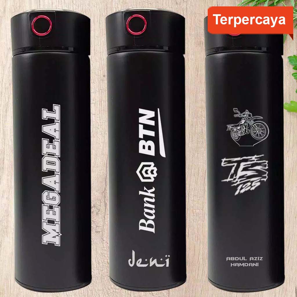 Premium Tumbler Custom Laser Grafir Nama Logo Siluet Best Quality Tumbler Shopee Indonesia