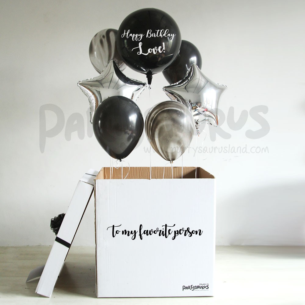 Orbz Fiesta Mega Floatbox Surprise Balon Box